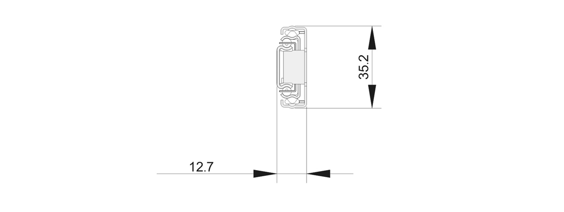 3503三節(jié)鋼珠滑軌